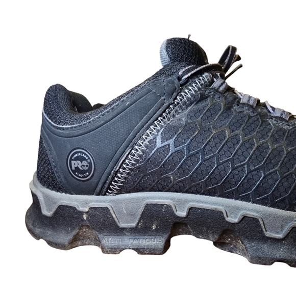 Timberland PRO steel alloy toed work boots | black & gray | Men's 9 medium - Picture 6 of 12